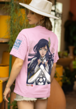 Warrior Valkyrie Anime Graphic Oversized Tee - Image 2