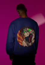 Titan Anime Graphic Sweatshirt for Men - Image 3