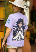 Warrior Valkyrie Anime Graphic Oversized Tee - Image 3