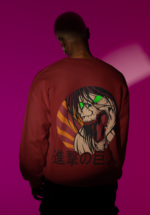 Titan Anime Graphic Sweatshirt for Men - Image 4