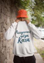 Assignment Udya Karu Marathi Sweatshirt for Men