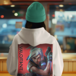 "Valorant" Jett Agent Graphic Premium Hoodie