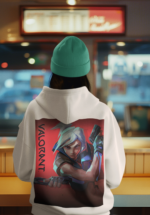 "Valorant" Jett Agent Graphic Premium Hoodie