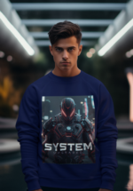 System Upgraded Graphic Sweatshirt for Men