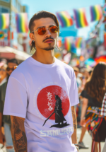 Samurai Warrior T-Shirt – “Forged by Discipline” Graphic Tee for Men | Nautanki Wear - Image 2