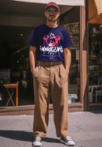 Innocent Graffiti Graphic Oversized T-Shirt for Men - Image 5