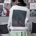"Cinematic Solitude" Aesthetic Graphic Premium Sweatshirt