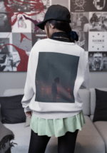 "Cinematic Solitude" Aesthetic Graphic Premium Sweatshirt