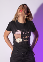 Cute Overload Graphic T-Shirt for Women - Image 5