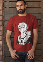 Men’s Anime Graphic T-Shirt – Minimal Streetwear Print - Image 5