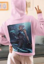 "Valorant" Jett Bladestorm Graphic Premium Hoodie - Image 2
