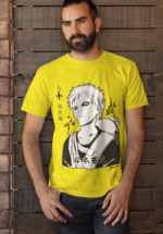 Men’s Anime Graphic T-Shirt – Minimal Streetwear Print - Image 6