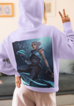 "Valorant" Jett Bladestorm Graphic Premium Hoodie