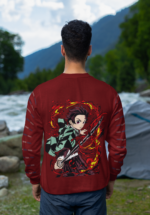 Tanjiro Anime Graphic Sweatshirt for Men - Image 4