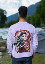Tanjiro Anime Graphic Sweatshirt for Men - Image 5