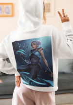 "Valorant" Jett Bladestorm Graphic Premium Hoodie - Image 4