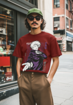 Men’s Anime Graphic T-Shirt – Bold Streetwear Print - Image 5
