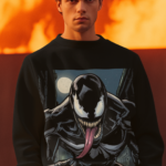 Hulk Smash Graphic Sweatshirt for Men