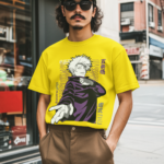 Men’s Anime Graphic T-Shirt – Bold Streetwear Print