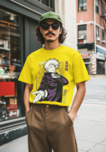 Men’s Anime Graphic T-Shirt – Bold Streetwear Print