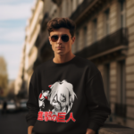 Titan Face Anime Sweatshirt for Men