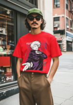 Men’s Anime Graphic T-Shirt – Bold Streetwear Print - Image 7