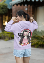 "Demon Slayer" Nezuko Kamado Graphic Premium Hoodie - Image 2