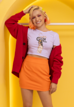 Super Girl" Graphic Crop Top & Vibrant Trio Ensemble - Image 6