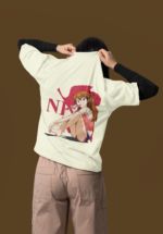 "Evangelion" Asuka Langley Aesthetic Graphic Oversized Tee