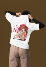 "Evangelion" Asuka Langley Aesthetic Graphic Oversized Tee - Image 5
