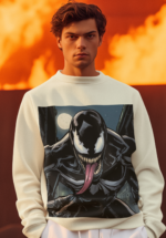 Venom Graphic Sweatshirt for Men - Image 5