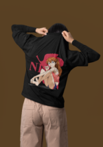 "Evangelion" Asuka Langley Aesthetic Graphic Oversized Tee - Image 6