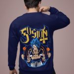 Fusion Warrior Anime Sweatshirt for Men