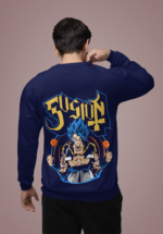 Fusion Warrior Anime Sweatshirt for Men