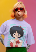 Retro Anime "City Pop" Aesthetic Oversized Tee - Image 2