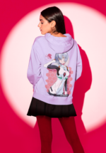 "Evangelion" Rei Ayanami Graphic Premium Hoodie