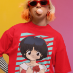 Retro Anime "City Pop" Aesthetic Oversized Tee