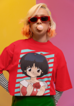Retro Anime "City Pop" Aesthetic Oversized Tee