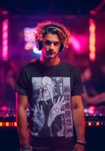 Men’s Anime Graphic T-Shirt – Street Style Print