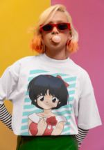 Retro Anime "City Pop" Aesthetic Oversized Tee - Image 4