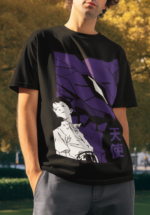 Evangelion Unit 01 Anime T-Shirt for Men - Image 3