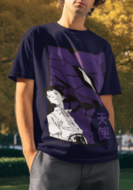 Evangelion Unit 01 Anime T-Shirt for Men - Image 4
