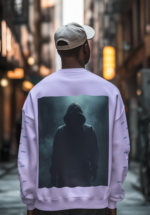 Shadow Hooded Graphic Sweatshirt for Men