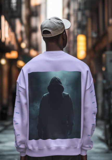 Shadow Hooded Graphic Sweatshirt for Men