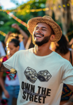 Own the Street Graphic Oversized T-Shirt for Men - Image 2