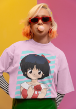 Retro Anime "City Pop" Aesthetic Oversized Tee - Image 7