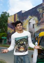 Hulk Smash Graphic Sweatshirt for Men - Image 2