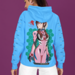 "Evangelion" Mari Makinami Graphic Premium Hoodie