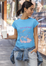I’m in a Cat Mood Graphic T-Shirt for Women - Image 6
