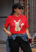 Iconic Electric Mouse Character Graphic Crop Top - Image 4